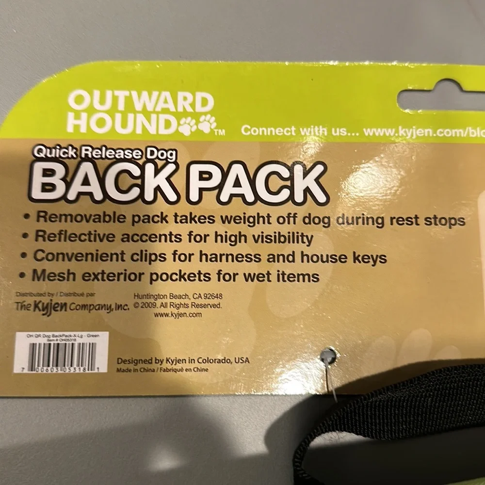 Outward Hound Pet Backpack